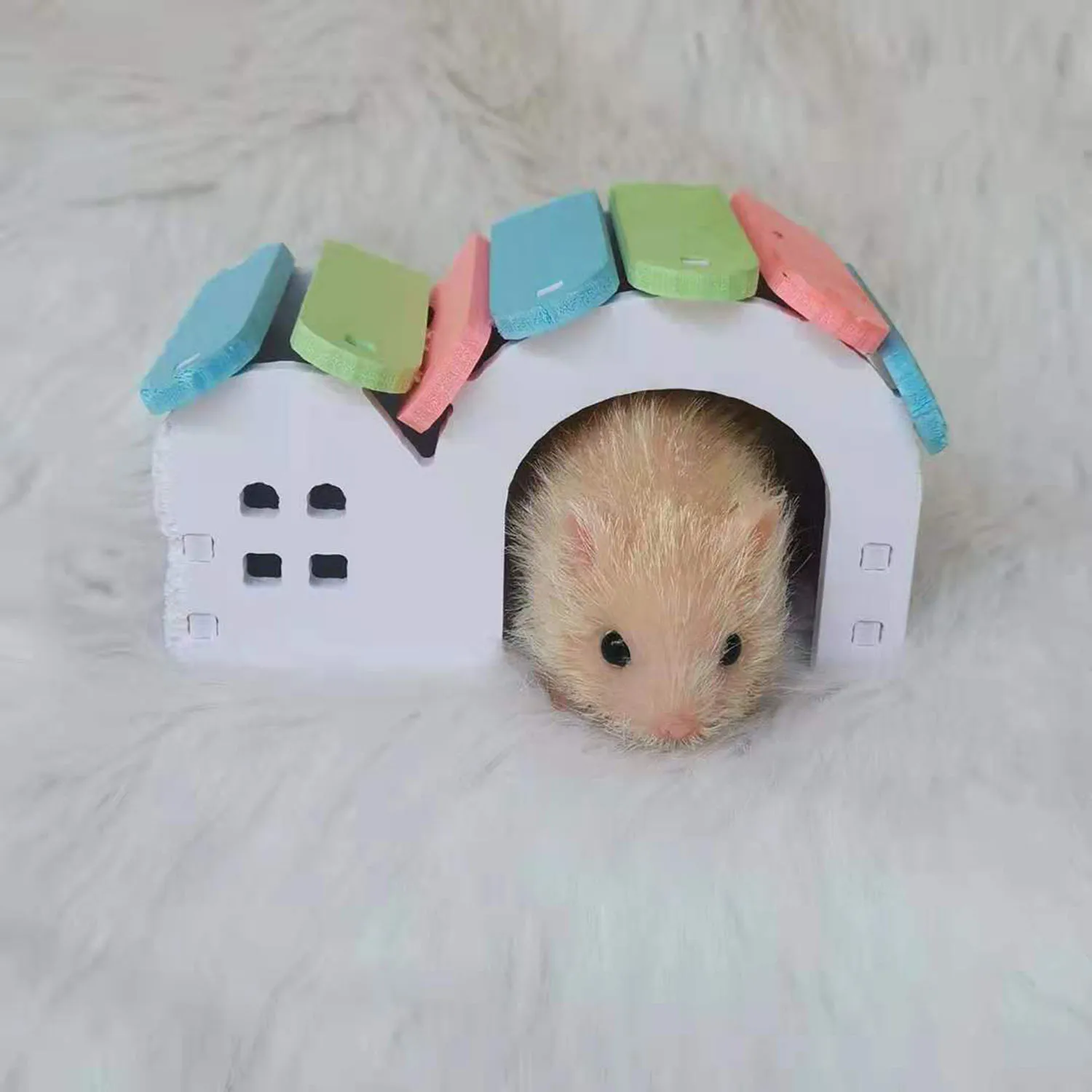 2021 4 ''кукла авани полностью силиконовый мини-Хомяк новорожденный маленький