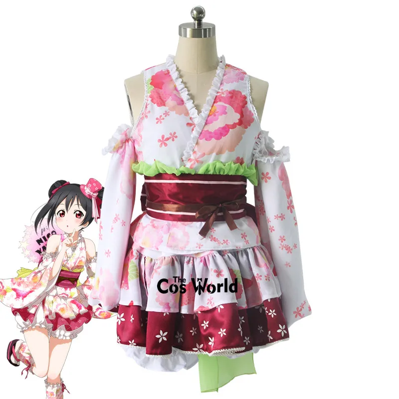 Отлично! Кимоно Yazawa Nico Yukata наряд аниме костюмы для косплея на заказ |