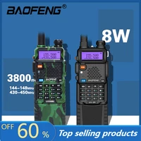 real 8w baofeng uv5r walkie talkie 10km two way radio hunting radio uv 5r baofeng ham radio uv5r fm transceiver amateur radio