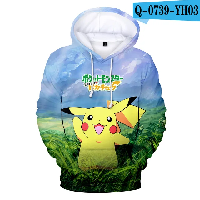 3dwy-461 Новинка, повседневные толстовки с 3D принтом Pokemon Umbreon для мужчин/женщин, зимняя флисовая толстовка с капюшоном в стиле аниме, модная куртка размера плюс - Цвет: 3dwy-461