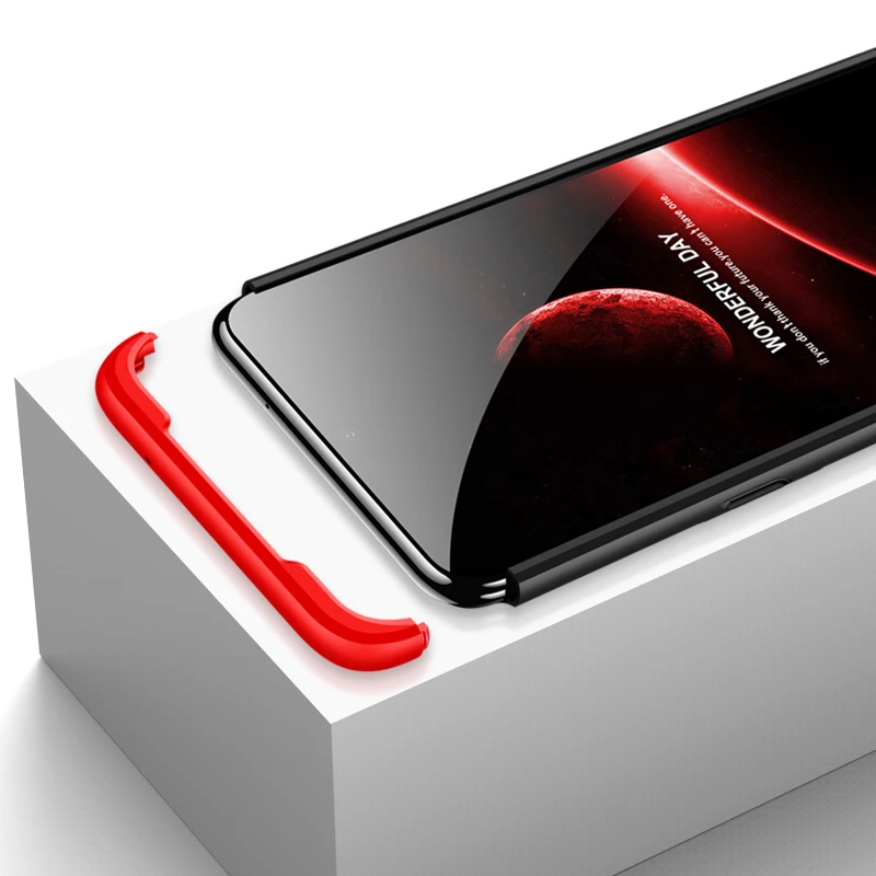 Оригинальный чехол для Vivo V17 Neo 360 полная защита ударопрочный 3 в 1 тонкий жесткий