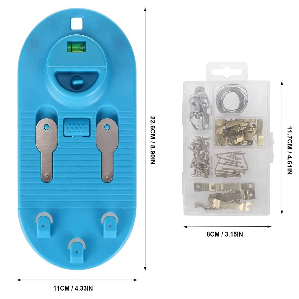 

Photo Hanging Kit Frame Hanger Level Measuring Picture Frame Hanger Hook Photo Locator DIY Leveling Tools