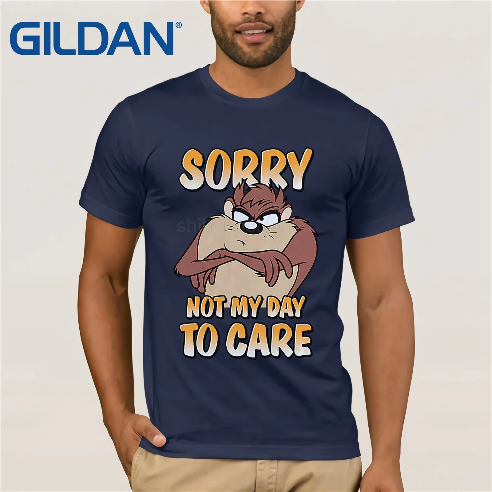 Новый NWT Looney Tunes Тасманский Дьявол извините не мой день чтобы ухаживать за