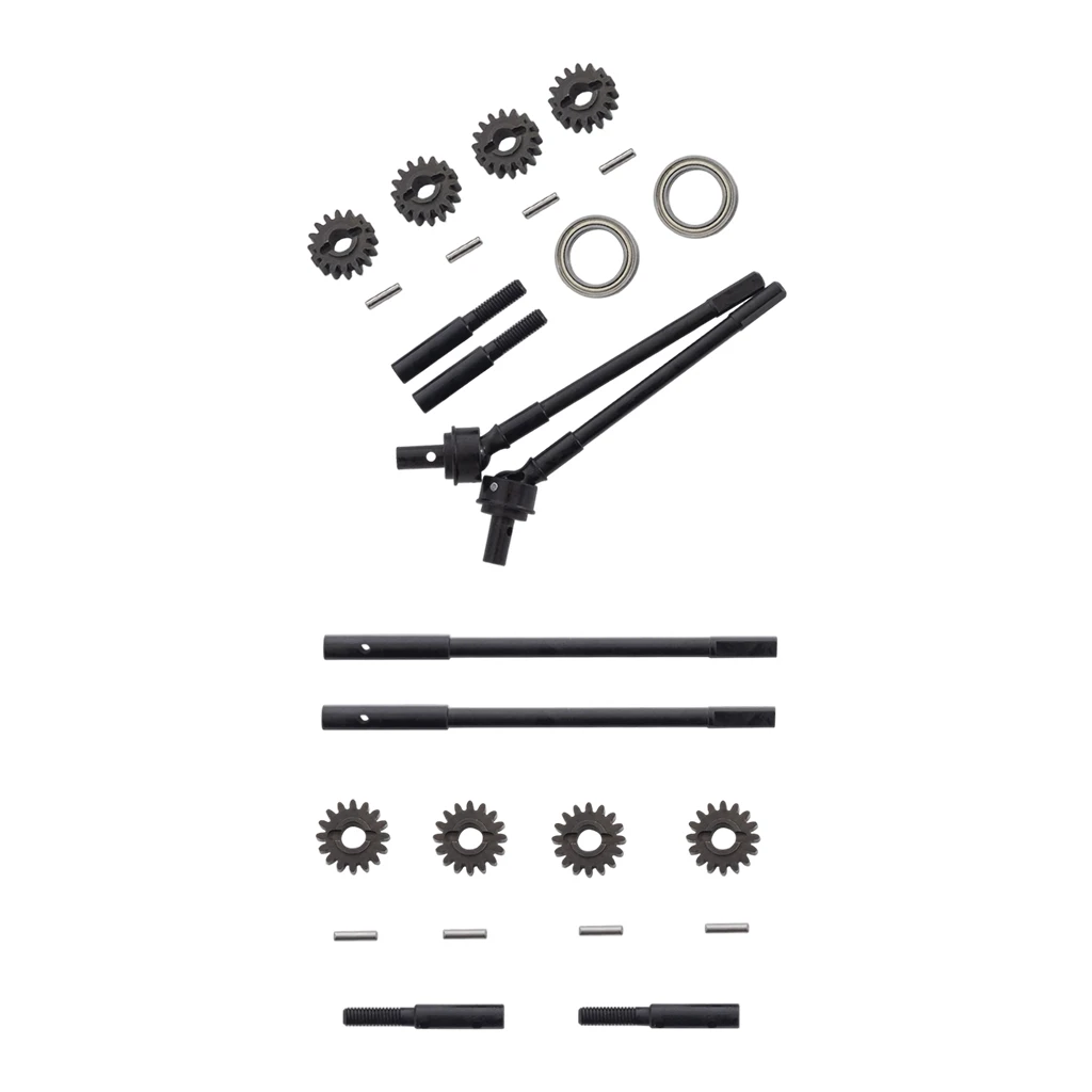 

1:10 Scale RC Car Axle Drive Shafts fits for Axial SCX10II 90046 Model Crawler Car Buggy DIY Accessories