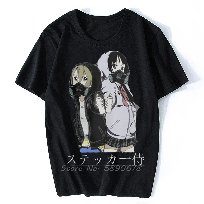 K-on Point футболки для мужчин Yui Япония музыка аниме уникальный хлопковые девочек с
