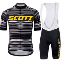 outdoor scott racing mens short sleeved suit mountain bike jersey sport cycling jersey clothing
