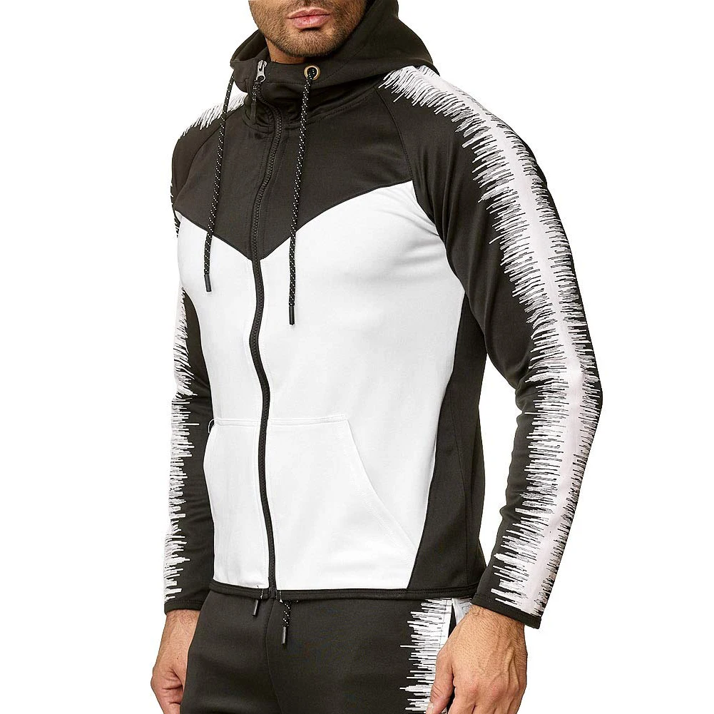 2019 Новый Для мужчин комплект детской одежды на молнии Пальто с капюшоном и