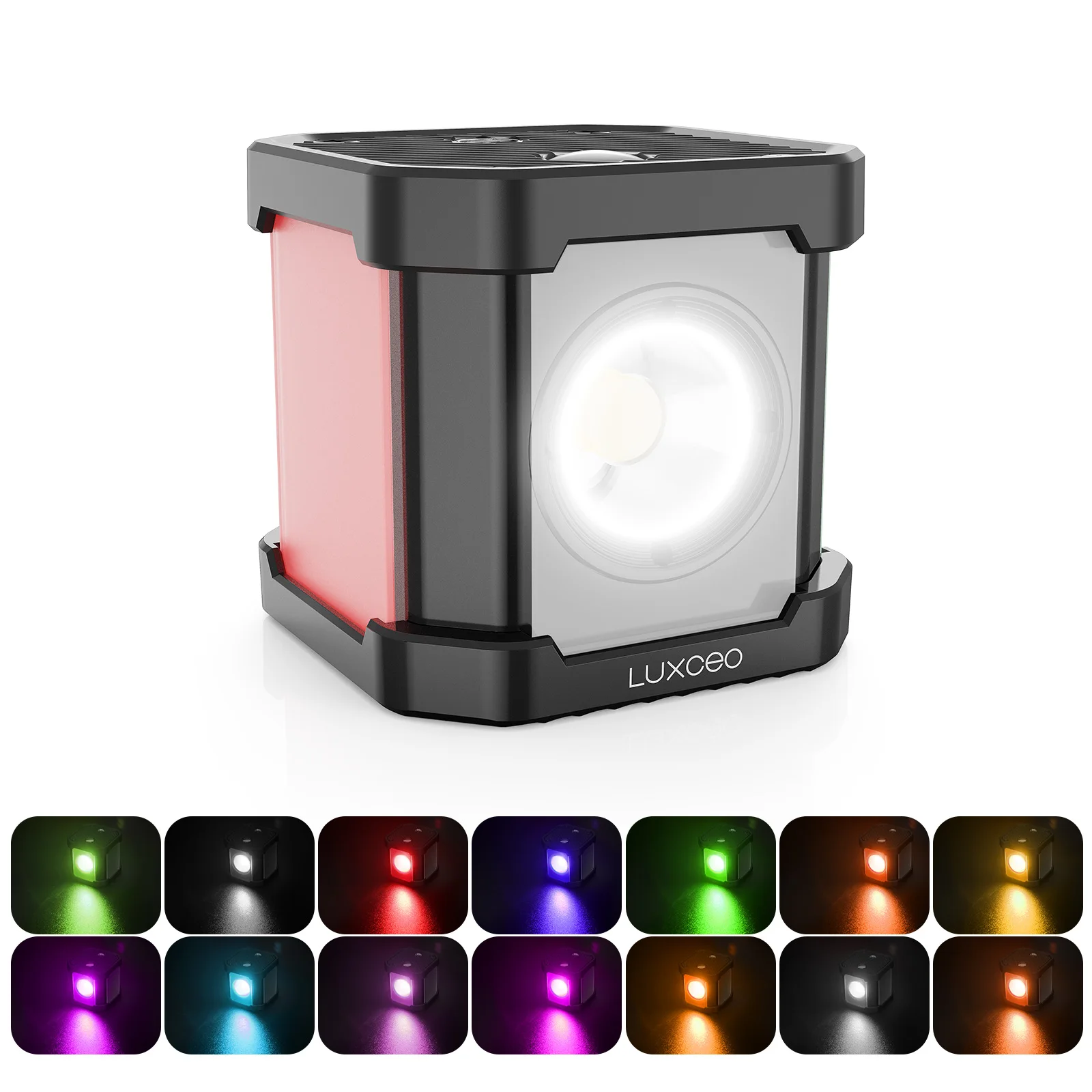 

luxceo P4 RGB Photography COB Video Light IP68 Underwater 30M Fill Light for GoPro Canon,Nikon,Sony SLR Camera