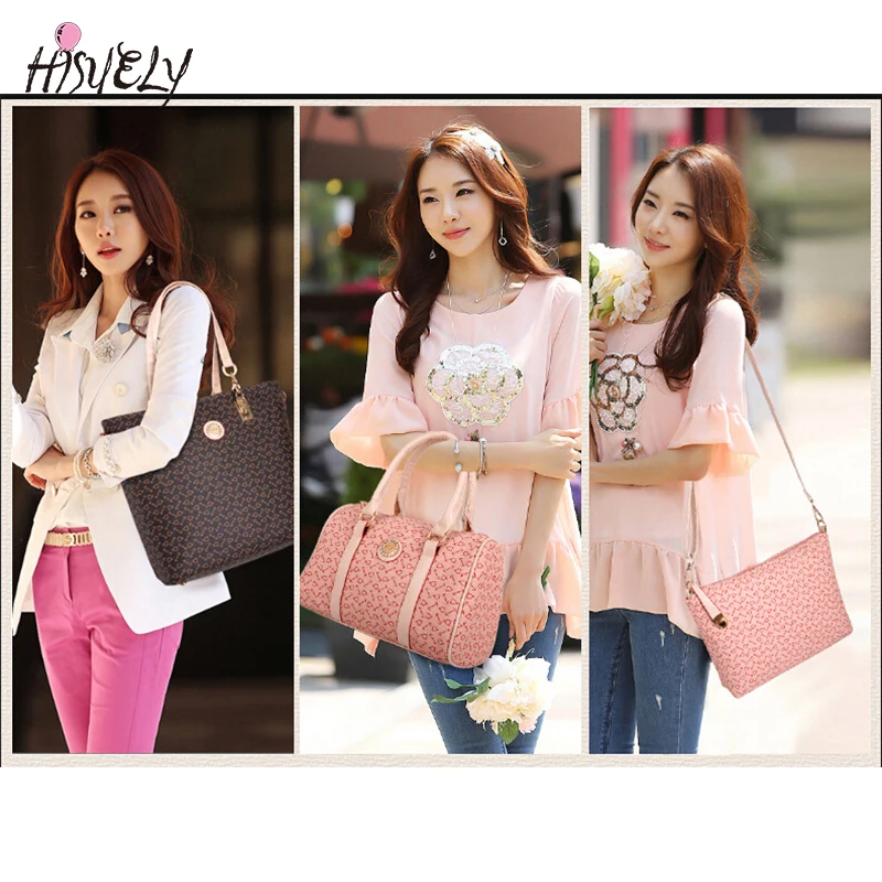 Женская сумка через плечо 6 комплектов|bag hot sale|composite bagdesigner shoulder bag |