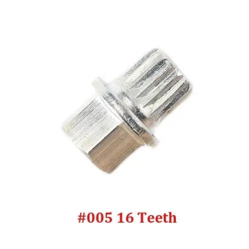 16 teeth Противоугонный болт колеса и фиксатор 8D0601139F адаптер безопасности для Volkswagen Golf Bora Passat Audi для A4 A6 A8 TT - Название цвета: 16 teeth