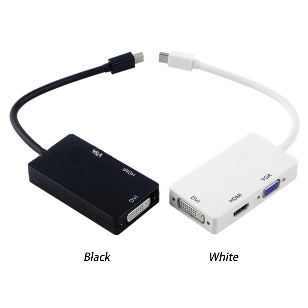 Кабель-адаптер с 2 портами DP Для HDMI/VGA/DV порт дисплея Thunderbolt для MAC Pro Air Mini |