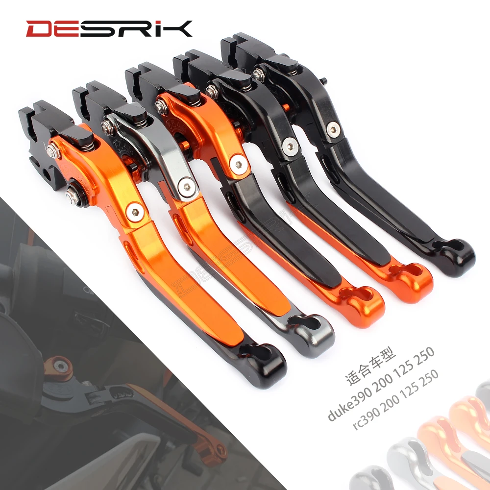 

DESRIK CNC Clutch Brake Levers For KTM 125Duke 200Duke 250Duke 390Duke RC125 RC200 RC390 RC Duke 125 200 250 390 2015 2016 2017