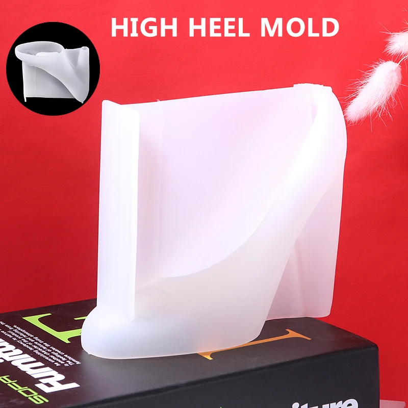 

Форма для высоких каблуков, форма для литья из силиконовой смолы эпоксидная смола для изготовления ювелирных изделий, инструменты для руко...