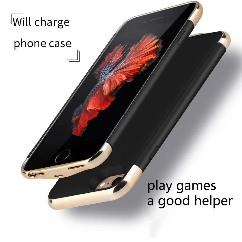 

XNCORN For Iphone6 7 Universal Back Clip Battery For Iphone 6plus 7plus Wireless Charging Mobile Phone Case Mobile Power Supply