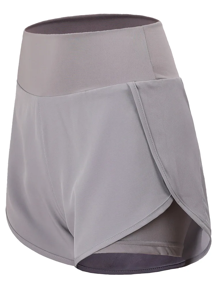 

Summer Quick-drying Sports Shorts Women's Light and Breathable Hot Pants with Inner Lining Anti-running Fitness Yoga Training