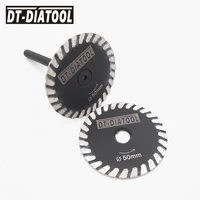 dt diatool 1pc dia 304050mm mini engraving diamond blade with removable 6mm shank 1pc mini saw blade without shank for stone
