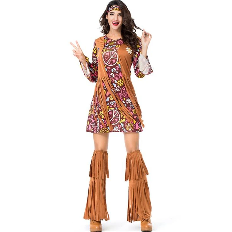 Deluxe Indian Women Costume Halloween Adult Party Indigenous Cosplay Clothing | Тематическая одежда и униформа