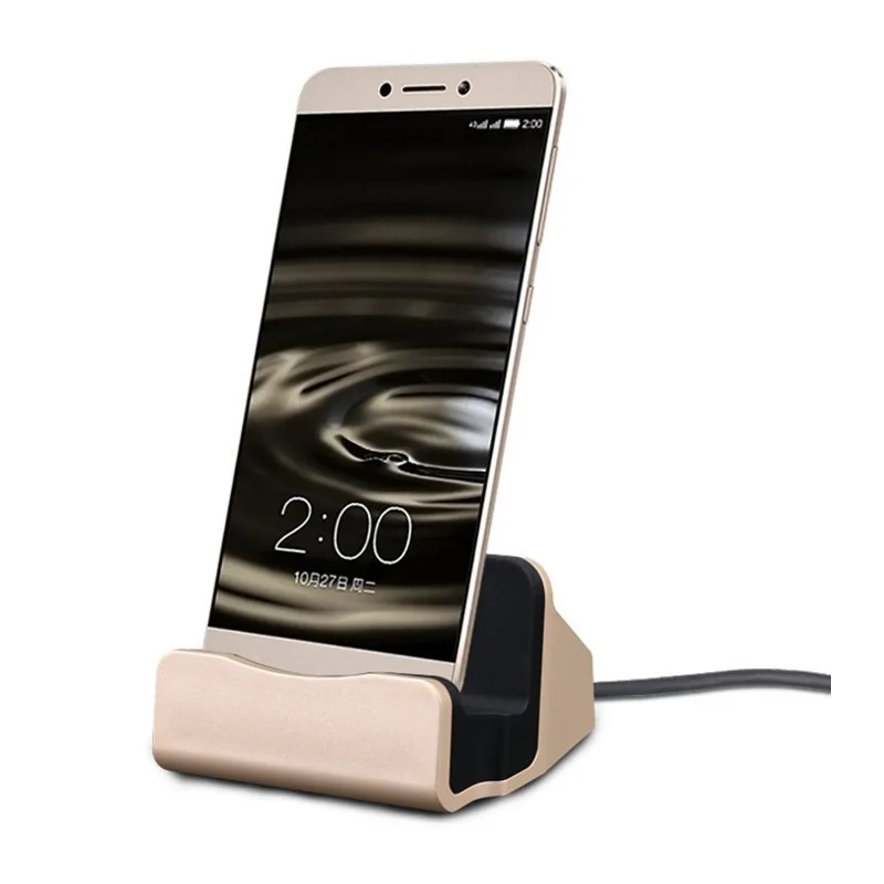 For IPhone X 8 7 6 USB Cable Sync Cradle Charger Base for Xiaomi Android Type C Samsung Stand Holder Charging Dock Station | Мобильные