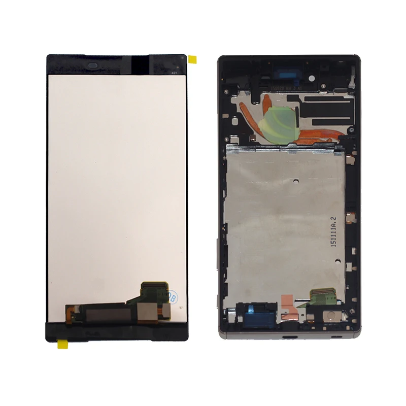 Tested For Sony Xperia Z5 Premium Z5P E6853 E6883 E6833 Full Lcd Display With Touch Screen Digitizer Panel Assembly Frame + T | Мобильные