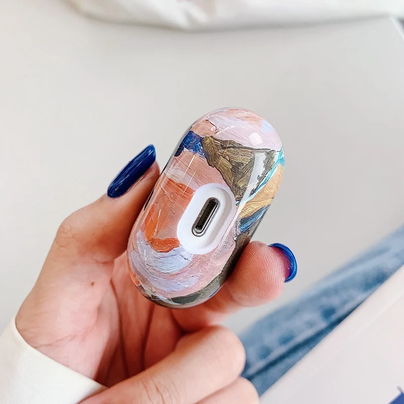 Беспроводной чехол для наушников для Airpods, чехол, Роскошный милый цветок, чехол для наушников для Apple Air Pods 2, чехол, защита, аксессуары для кожи