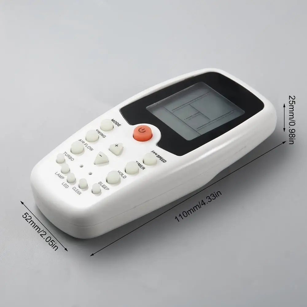

Universal Smart Air Conditioner Remote Control Replacement for ZH/EZ-01 AC A/C Air Conditioning Remote Controller