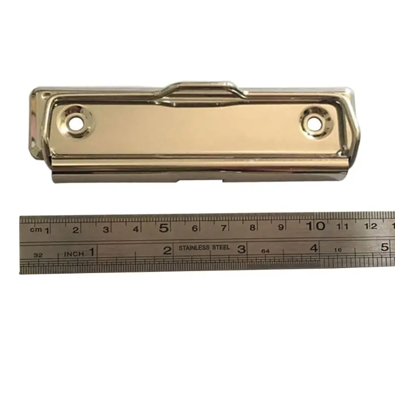 

Mountable Clipboard Clips Spring Loaded Surface Mount Handle with Rubber Feet