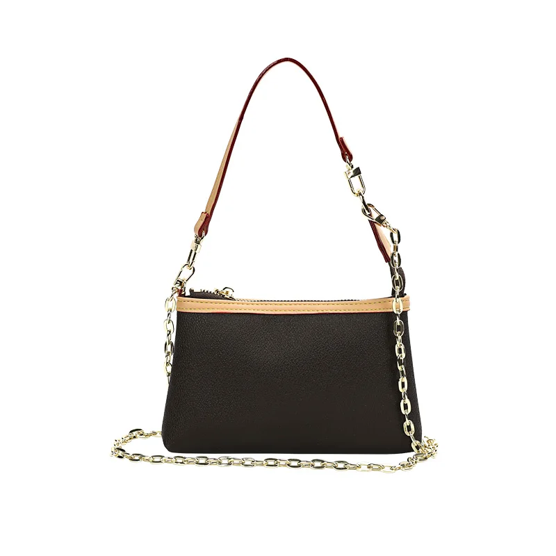 

Vintage Chain Bag Women 2020 New Fashion Portable Shoulder Crossbody Baguette Bag Handbag Phone Pocket Coin Purse A563