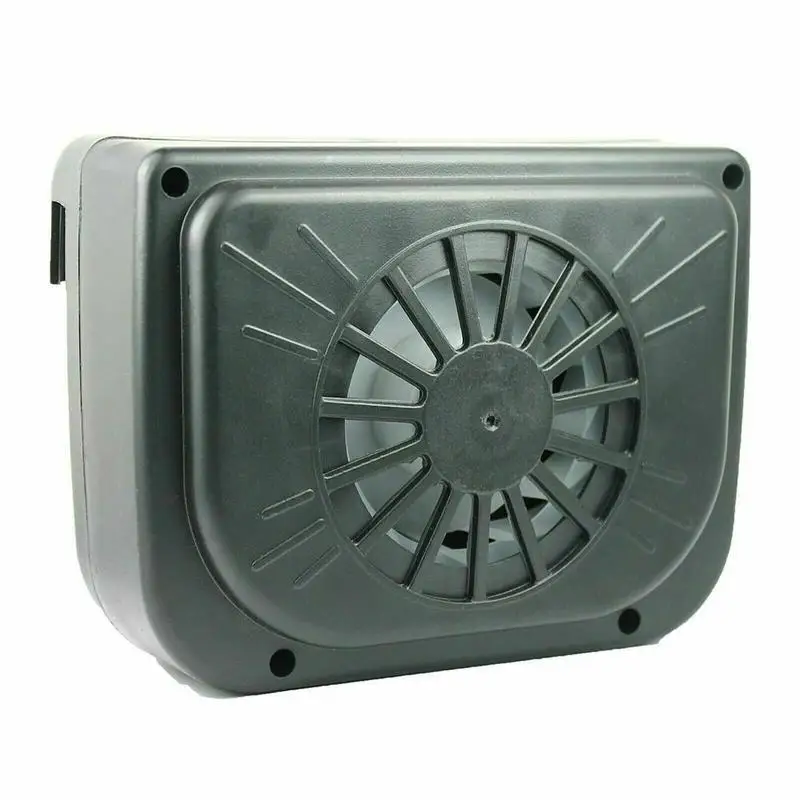 Вытяжной вентилятор на солнечной батарее с резиновой лентой для автомобиля