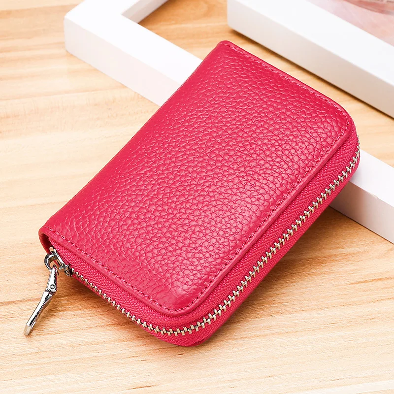 Женский кошелек из натуральной воловьей кожи с верхним слоем | Багаж и сумки