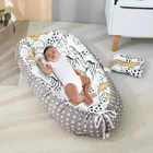 Портативная Съемная кровать-гнездо для новорожденных, моющаяся детская кроватка, складной бампер для путешествий, уход за малышом