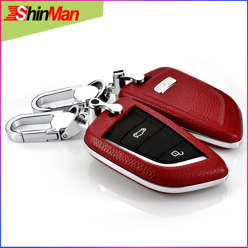 ShinMan чехол для автомобильного ключа BMW X1 X5 X6 2 серии 5 7 2014 2017 аксессуары