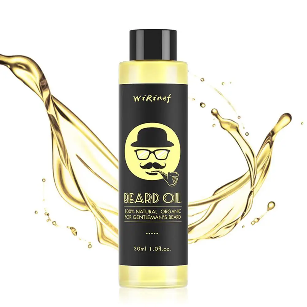

30ml Men's Beard Moisturizing And Smoothing Beard Oil Enhancer Natural Nutrition Beard Oil Nutrition Beard Care Set