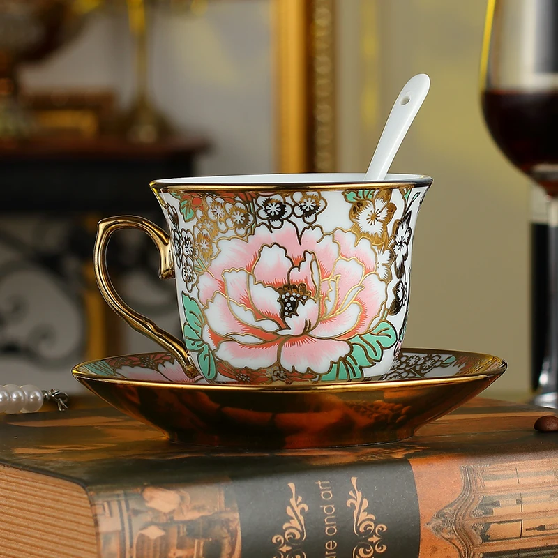 Набор керамических чашек для дома чашка кофе Европейский чайный набор черный чай