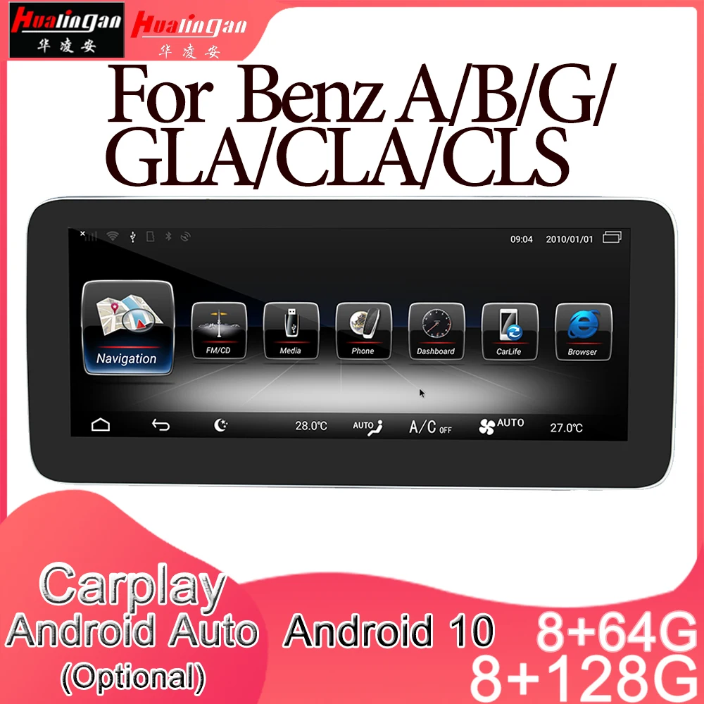 Android 10 Автомобильный мультимедийный DVD стерео радио плеер GPS навигация Carplay авто