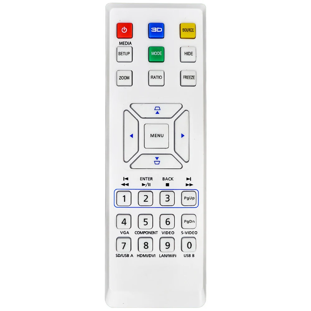 Remote control Replaced For acer projector AS201 AS301 X113 EC-S60H P1383W H5380BD H6520BD S1283 X1287 | Электроника