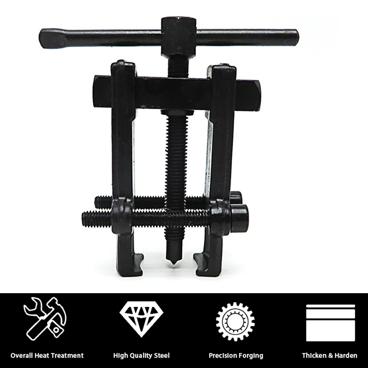 

Car Auto Carbon Steel 2-jaw Inner Bearing Puller Gear Extractor Heavy Duty Automotive Machine Tool Kit Car Repair Tools