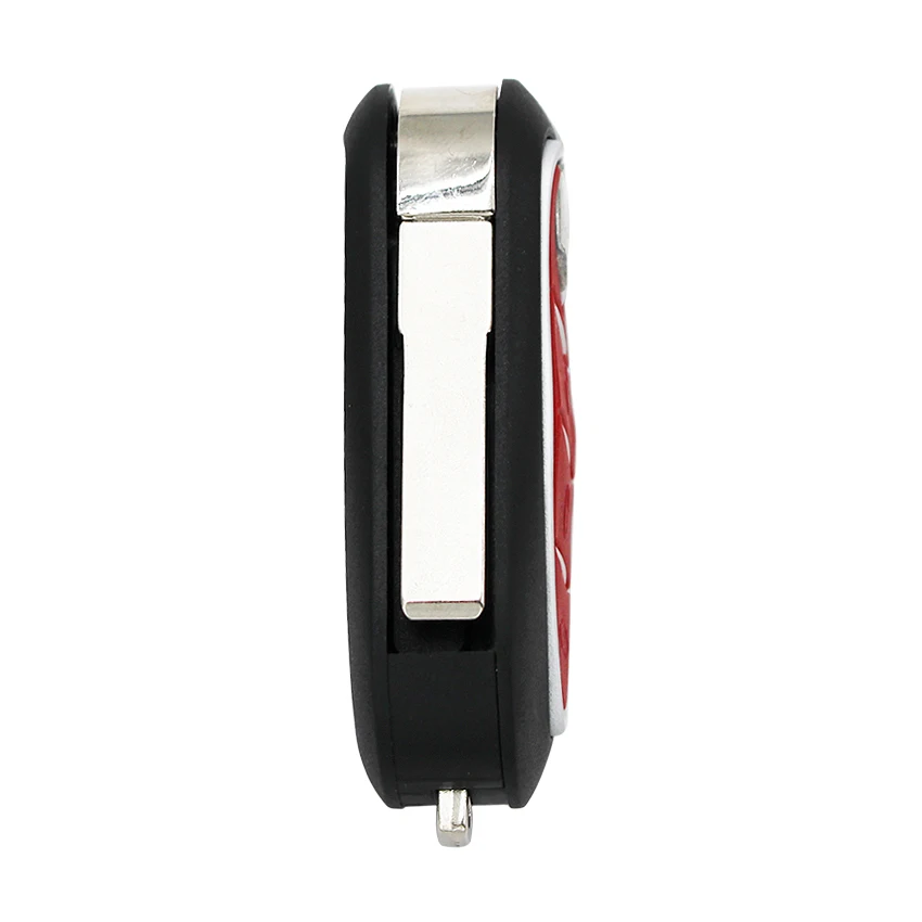 3 кнопки Складной флип дистанционный автомобильный чехол для ключей корпус Uncut