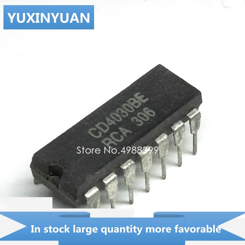 10 шт./лот CD4030BE CD4030B CD4030 компакт дисков 4030BE D4030BE 4030 DIP14 в наличии|Реле| |
