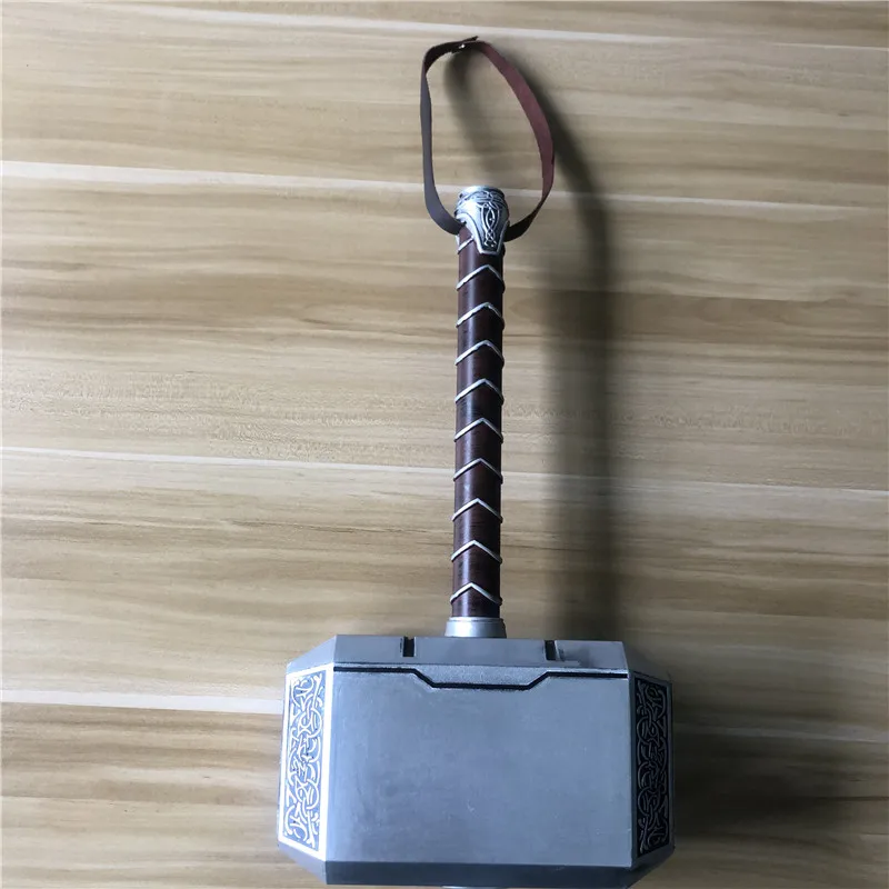 

Молот громовой 1:1 44 см для косплея, фигурка оружия, детский подарок, фильмы, ролевая игра, безопасность, американские супергерои, оружие