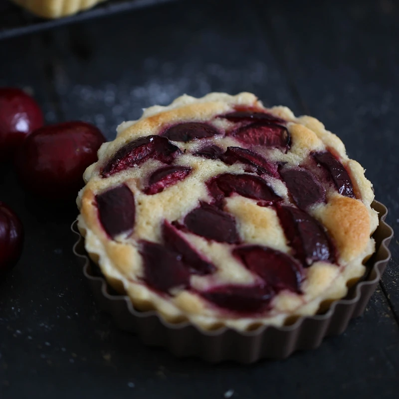 Золотой Круглый/форма сердца/прямоугольник пироги сковорода для печенья