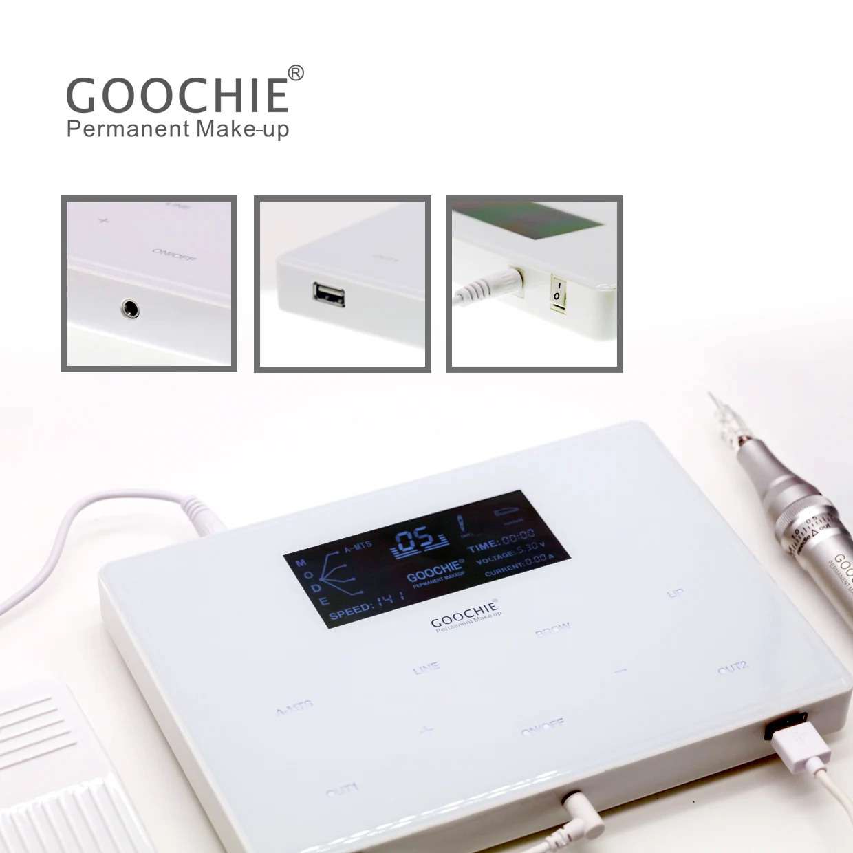 Goochie M8-4 Permanent Makeup Machine Pen Kit | Tattoo Machines