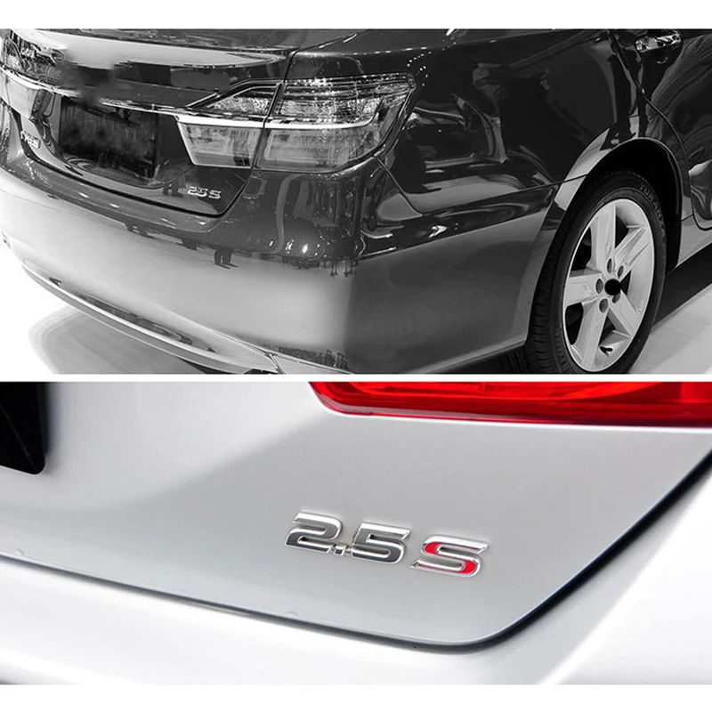 Автомобильная наклейка для 2 5 2.5Q 5G 2.5S логотип Toyota camry corolla yaris Nissan x trail Авто