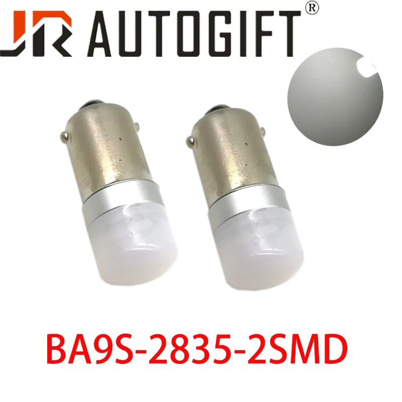 10 шт. белые лампы BA9S T4W H6W H21W светодиодный 12V автомобильный 2835 2 SMD СВЕТОДИОДНЫЙ