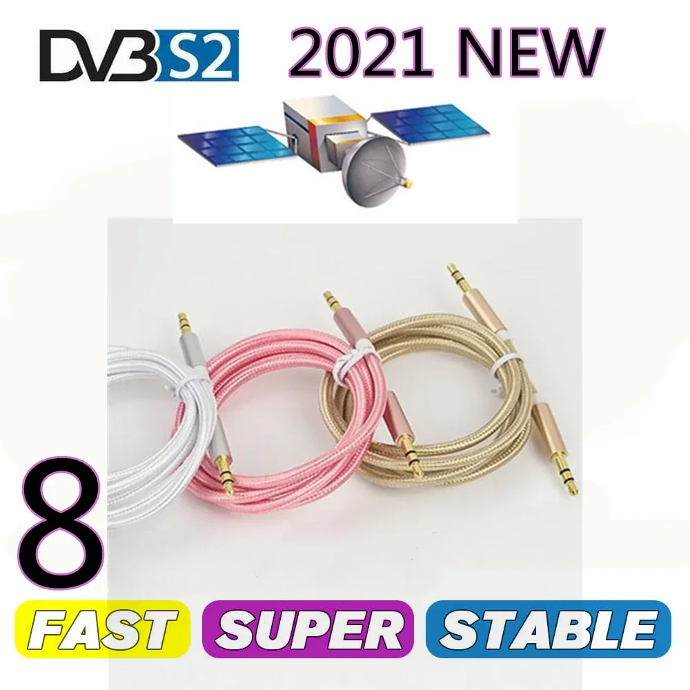 

Europe Portugal TV Receiver AV cable for TV Receiver V8 Nova V7S V9 Freesat V7