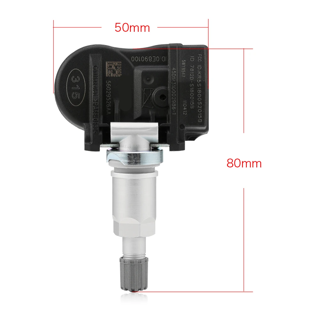 4 шт. датчик давления в шинах TPMS OEM 315 МГц TS CH11 56029526AA для Chrysler Dodge Jeep|Системы контроля