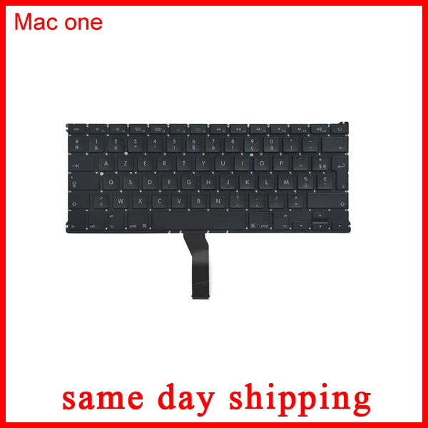 Новая Французская клавиатура с подсветкой и винтами для MacBook Air 13 A1369 A1466 MD231 MD232 MC966
