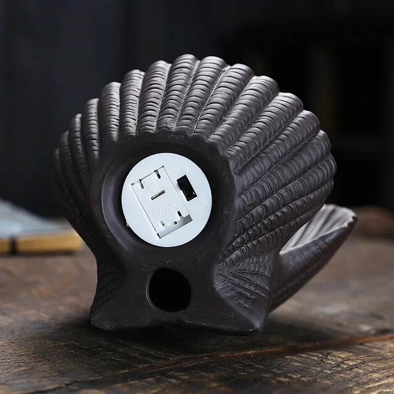 Курильница для благовоний керамическая курильница в форме ракушки подставка