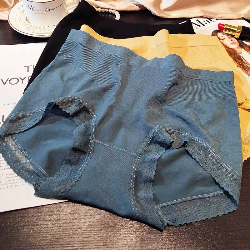 

Женское невидимое нижнее белье из спандекса, промежность, интимные женские сексуальные кружевные черные цветочные трусики, бесшовные трус...