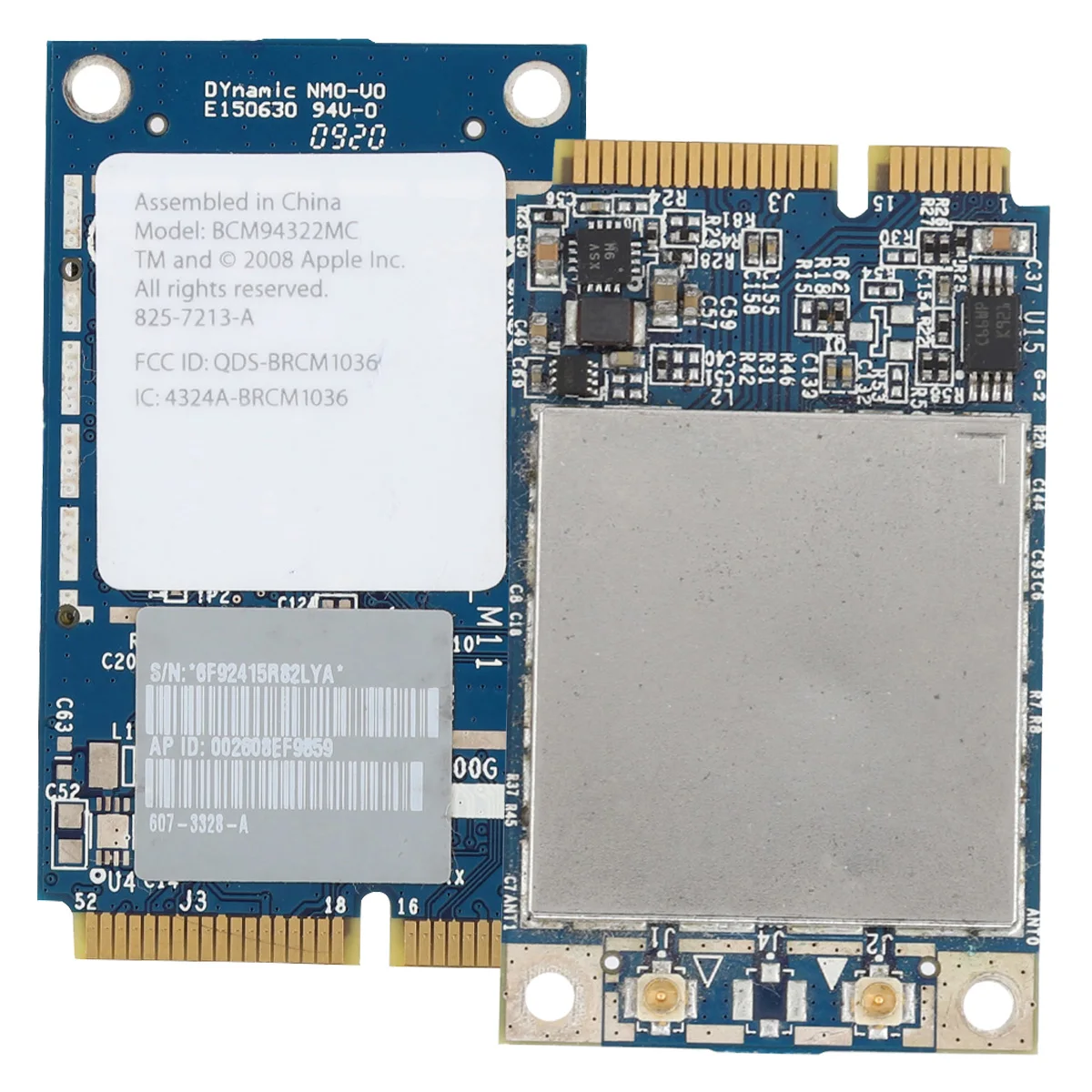 BCM94322MC 300M Mini PCI E Wi Fi карта двухчастотные сетевые карты для Mac Pro MB988Z/A сетевая