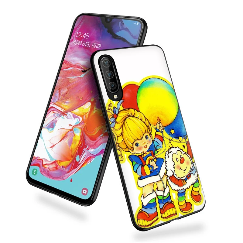 EWAU мультяха Яркая Радуга силиконовый чехол для мобильного телефона Samsung A3 A5 A6